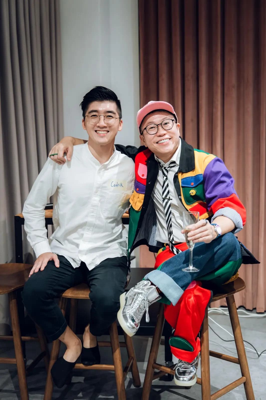 Cedrik (Hopper) and Daniel Lim, life and business coach